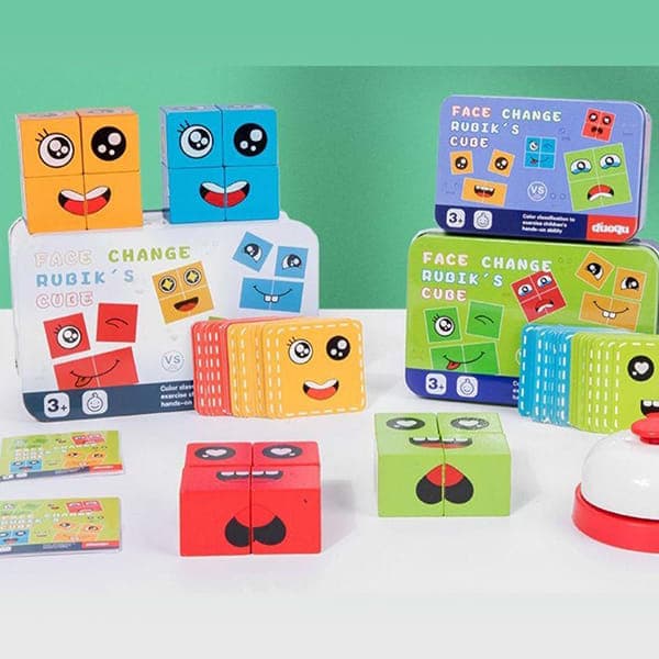 Face Change Rubik’s Cube Game - Wholesale Toys India
