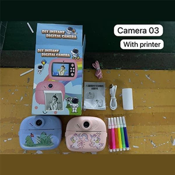 Kids Digital Camera with Printer – Camera 03 - Wholesale Toys & Return Gifts India