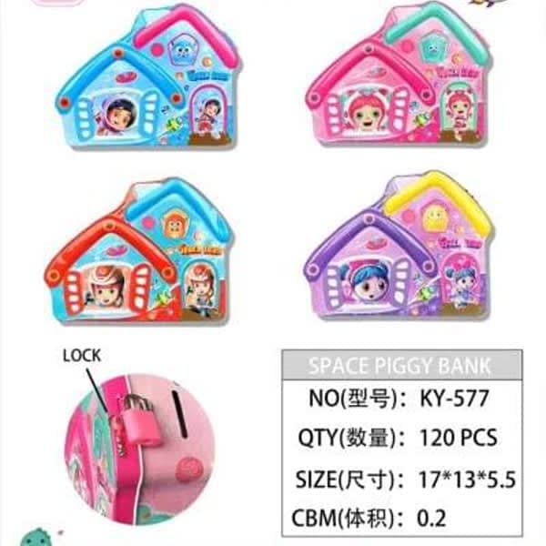 Metal house pigi bank  - Wholesale Toys & Return Gifts India