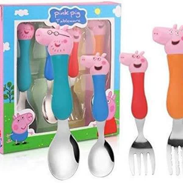 Gift set peppa & unicorn spoon set - Wholesale Toys & Return Gifts India