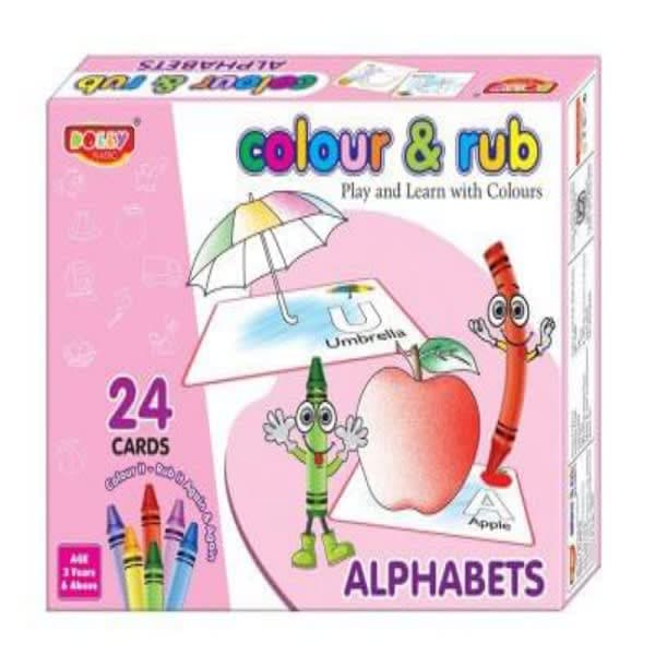 Colour wipes alphabet  - Wholesale Toys & Return Gifts India