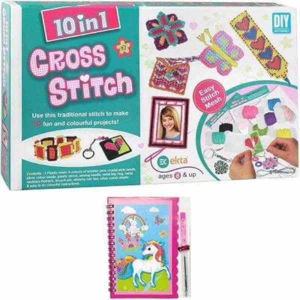 10 in 1 cross and sticth - Wholesale Toys & Return Gifts India