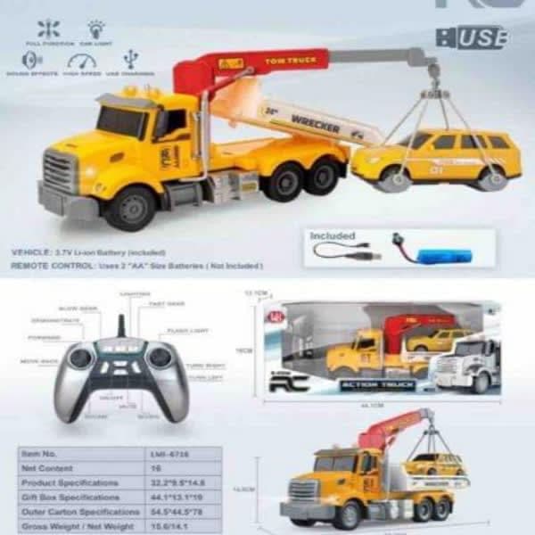 Rc Dow truck 4*4 chargble  - Wholesale Toys & Return Gifts India