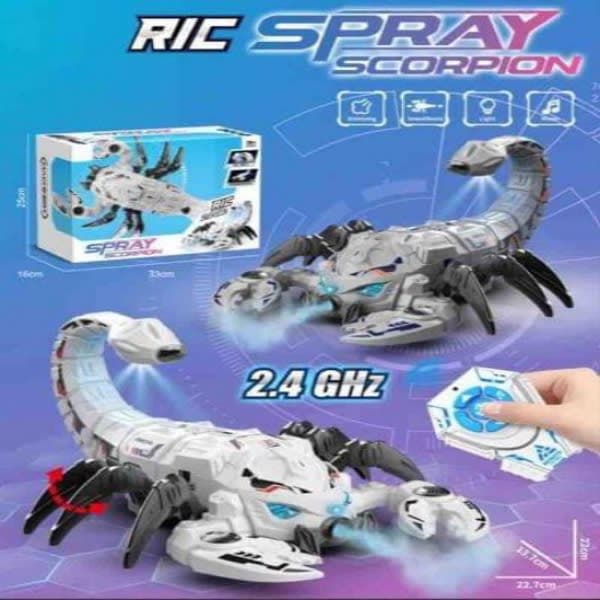 R/C SCORPION SPRAY FUNCTION LIGHT & MUSIC - Wholesale Toys & Return Gifts India