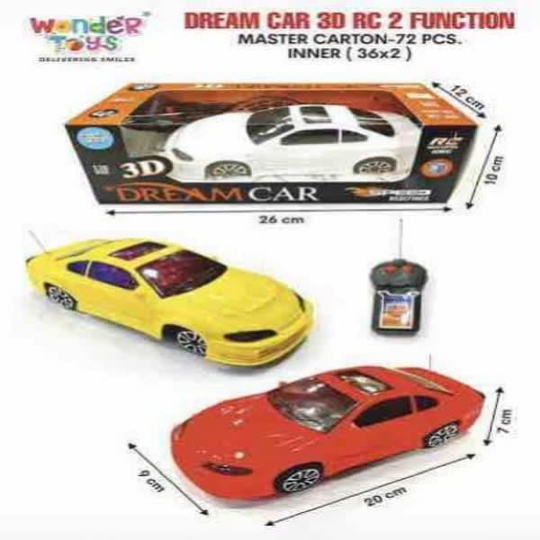 R/C 3D DREAM CAR 2 FUNCTION - Wholesale Toys & Return Gifts India