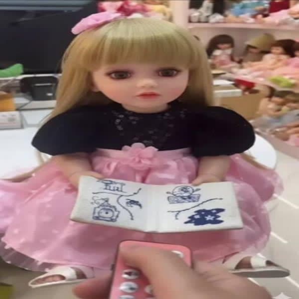 REMOTE CONTROL A I SILICON DOLL FULL FUNCTION ( VIDEO ) - Wholesale Toys & Return Gifts India
