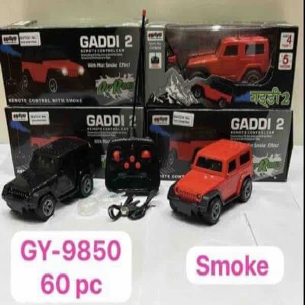 R/C THAR GADI SONGS SMOKE CHARGEABLE 5 FINCTION - Wholesale Toys & Return Gifts India
