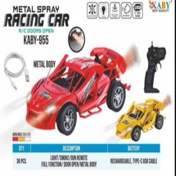 R/C SPRAY METAL SUPER CAR CHARGEABLE - Wholesale Toys & Return Gifts India