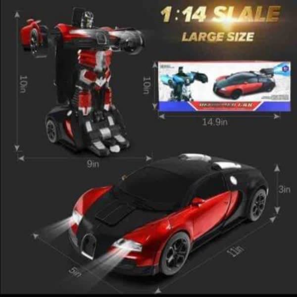 RC DEFORMATION TRANSFORMER CAR - Wholesale Toys & Return Gifts India