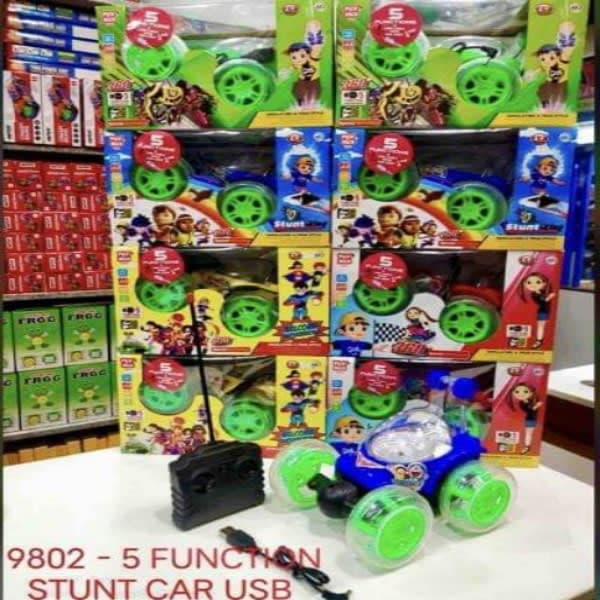 R/C STUNT CAR 5 FUNCTION RECHARGEABLE - Wholesale Toys & Return Gifts India