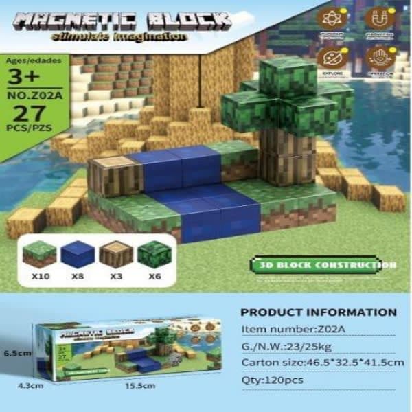 27 pc minecraft block - Wholesale Toys & Return Gifts India