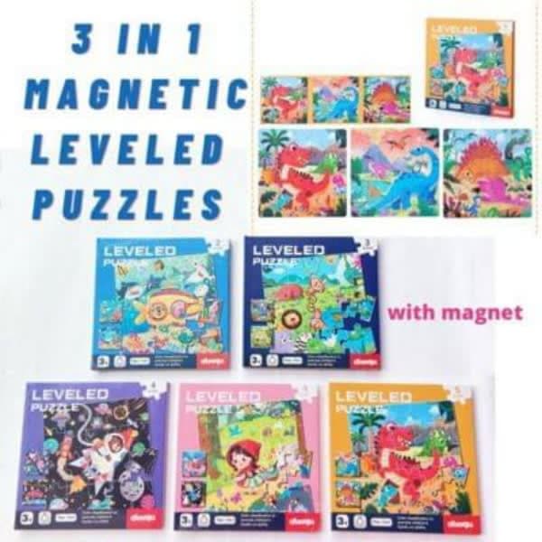 3in 1 magnetic puzzle  - Wholesale Toys & Return Gifts India