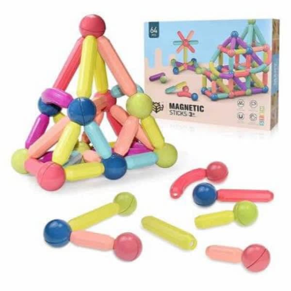64 pc magnetic stick  - Wholesale Toys & Return Gifts India