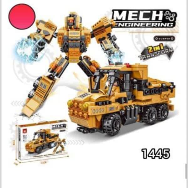 MECH ENGINEER 2 IN 1 LEGO BLOCK - Wholesale Toys & Return Gifts India