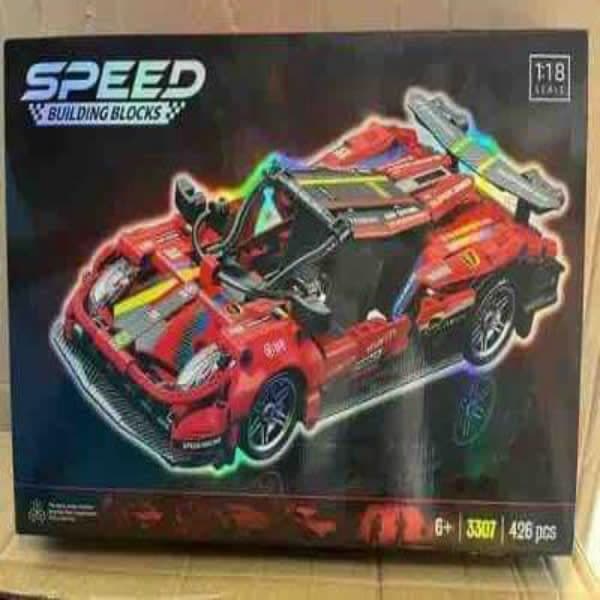 SPEED BUILDING CAR LEGO BLOCK 426 + PCS - Wholesale Toys India