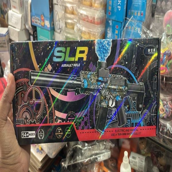 *SLR Assulat Rifle  Water Gel Blast Gun  - Wholesale Toys & Return Gifts India