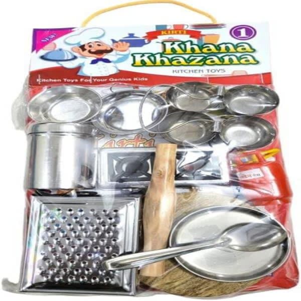 Steel kitchen set  - Wholesale Toys & Return Gifts India