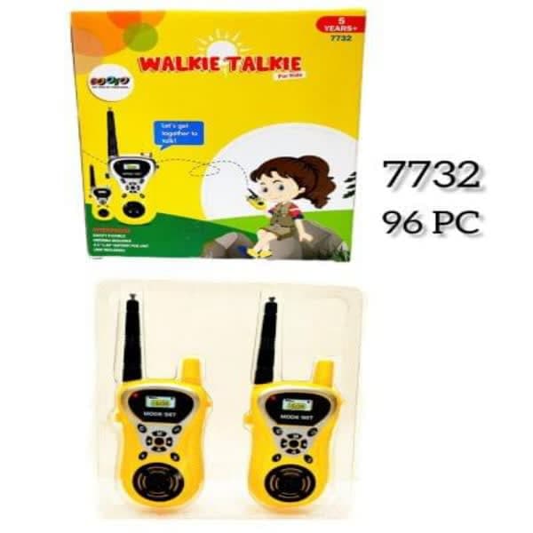 Yellow walkie talkie  - Wholesale Toys & Return Gifts India