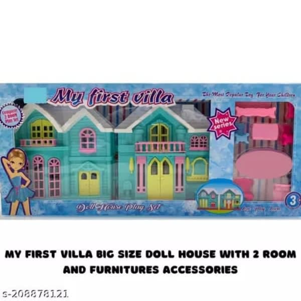 3909 My First Villa doll house - Wholesale Toys & Return Gifts India