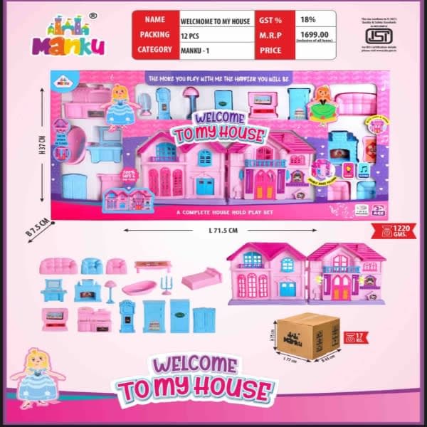 Welcome doll house  - Wholesale Toys & Return Gifts India