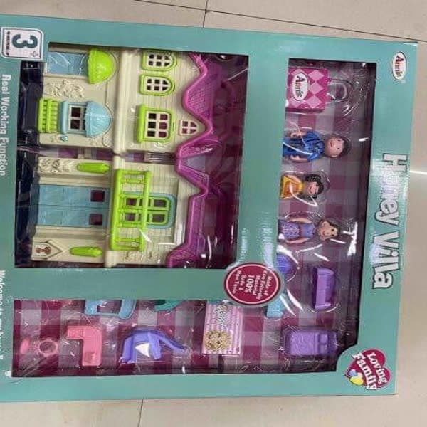 Annie Honey Villa Doll House - Wholesale Toys & Return Gifts India