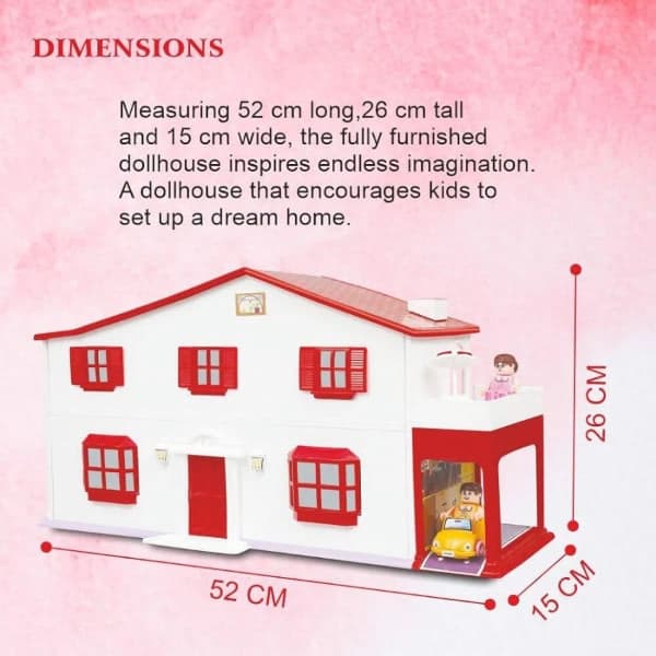 44130 Toy Zone My Doll House (50pcs) thumbnail