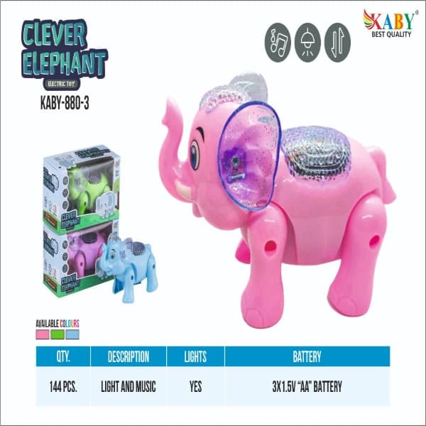 Clever elephant  - Wholesale Toys & Return Gifts India