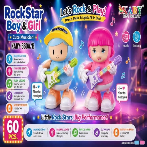 Rockstar baby girl - Wholesale Toys & Return Gifts India