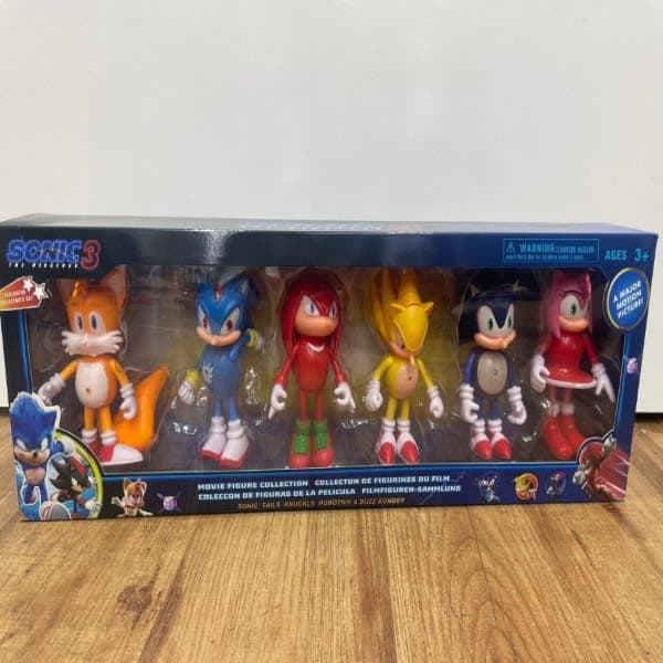 SONIC PRIME 3 FIGURE 6 PCS SET - Wholesale Toys & Return Gifts India