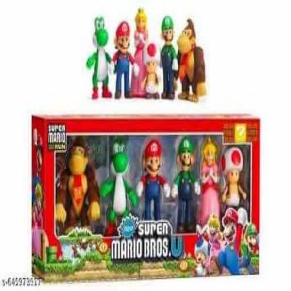 SUPER MARIO U 6 PCS SET figures  - Wholesale Toys India
