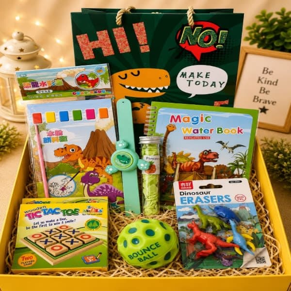 Dino theme hamper  - Wholesale Toys & Return Gifts India