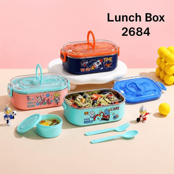 Lunch Box 2684 - Wholesale Toys & Return Gifts India