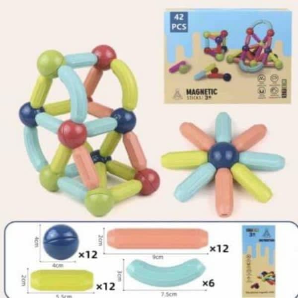 42 pcs magnetic stick - Wholesale Toys & Return Gifts India