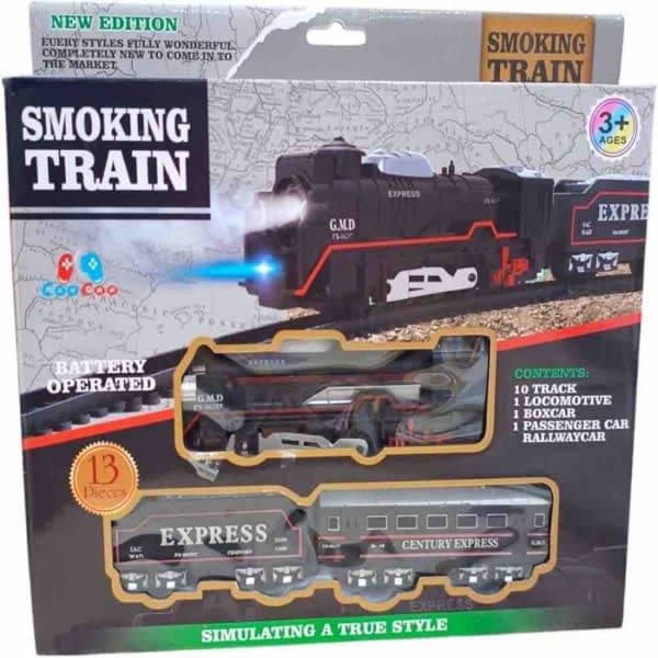 BLACK TRAIN 13 PCS SMOKING & RECHARGEABLE - Wholesale Toys & Return Gifts India
