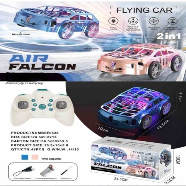 Air Flying car with remote - Wholesale Toys & Return Gifts India