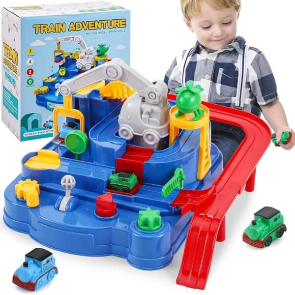 Train adventure set 6 button - Wholesale Toys & Return Gifts India