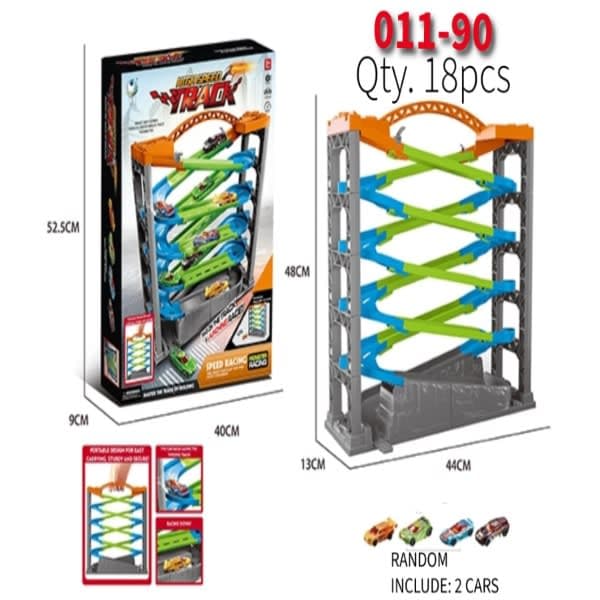 High speed multi level track set - Wholesale Toys & Return Gifts India