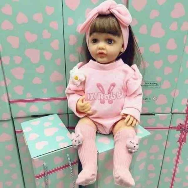 Real silicone crying & laughing sensor doll - Wholesale Toys & Return Gifts India